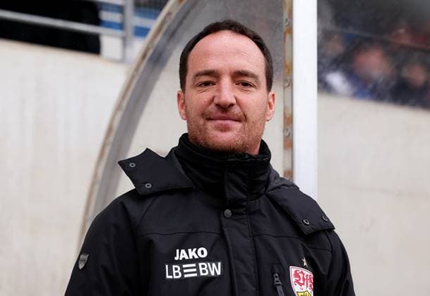Football, 3rd division, VfB Stuttgart II, New coach Nico Willig - Archive photos