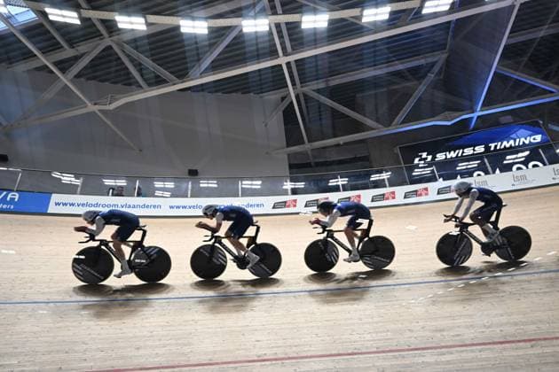 11-02-2025 Allenamento 2 Europei Pista Zolder 2025; 2025, France; Zolder, Velodromo; 