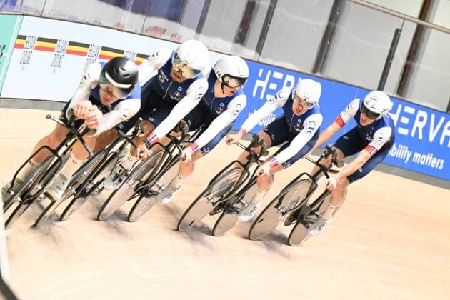 11-02-2025 Allenamento 2 Europei Pista Zolder 2025; 2025, France; Zolder, Velodromo; 