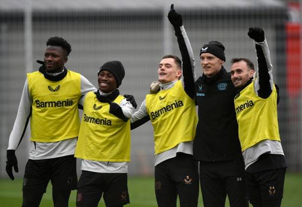 Football, CL, Bayer 04 Leverkusen, Training
