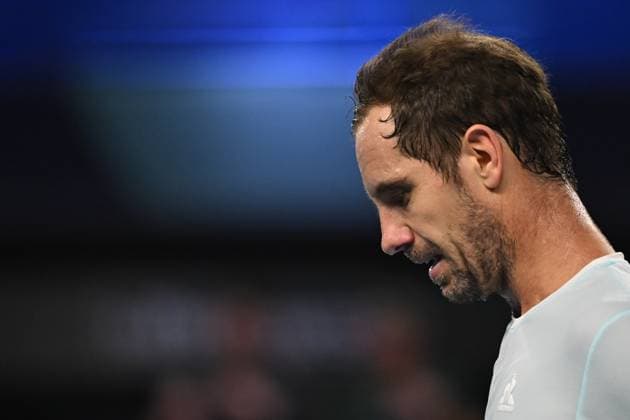 Open 13 Provence - Richard Gasquet v Alexander Biblik Richard Gasquet (FRA) during his last match at the Open 13 Provence in Marseille, on February, 11, 2025. Photo by Corinne Dubreuil ABACAPRESS.COM Marseille France  Copyright: xDubreuilxCorinne ABACAx