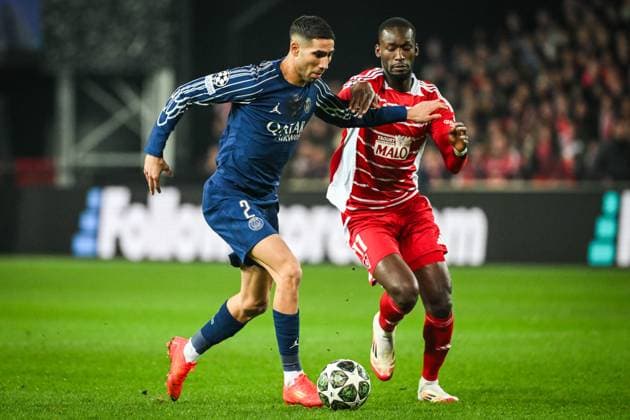 Football, CL, Stade Brest - Paris Saint Germain