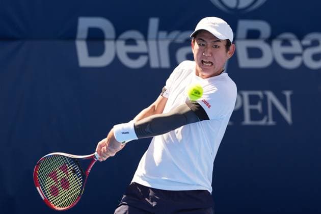 Tennis, ATP tournament in Delray Beach