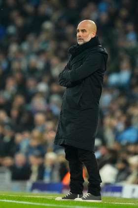 Manchester City v Real Madrid C.F. - UEFA Champions League 2024 25 League Knockout Play-off First Leg Pep Guardiola head coach of Manchester City and Spain during the UEFA Champions League 2024 25 League Knockout Play-off first leg match between Manchester City and Real Madrid C.F. at Manchester City Stadium on February 11, 2025 in Manchester, United Kingdom. Manchester England United Kingdom  Copyright: xJosexBretonx originalFilename:bretonhernandez-manchest250211_npAN9.jpg