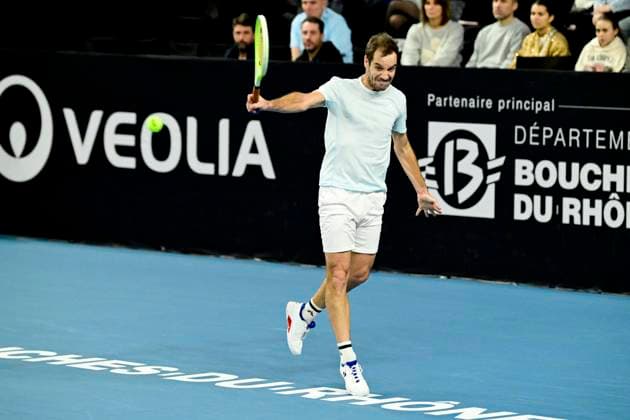 TENNIS : Open 13 Provence 2025 - Marseille - 11 02 2025 L Open 13 Provence se dispute du 10 au 16 fÃ vrier 2025 au Palais des Sports de Marseille. Richard Gasquet (FRA) MarseilleFrance  Copyright: xWilliamxCannarellax