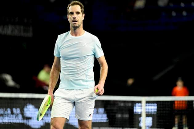 TENNIS : Open 13 Provence 2025 - Marseille - 11 02 2025 L Open 13 Provence se dispute du 10 au 16 fÃ vrier 2025 au Palais des Sports de Marseille. Richard Gasquet (FRA) MarseilleFrance  Copyright: xWilliamxCannarellax