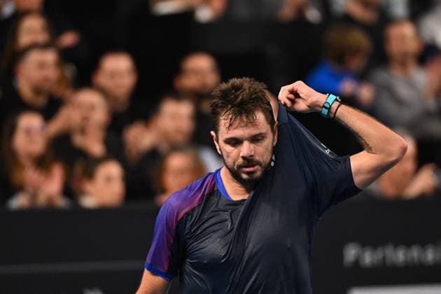 Open 13 Provence - Marseille Stan Wawrinka (SUI) during his first round match at the Open 13 Provence in Marseille, on February, 11, 2025. Photo by Corinne Dubreuil ABACAPRESS.COM Marseille France  Copyright: xDubreuilxCorinne ABACAx