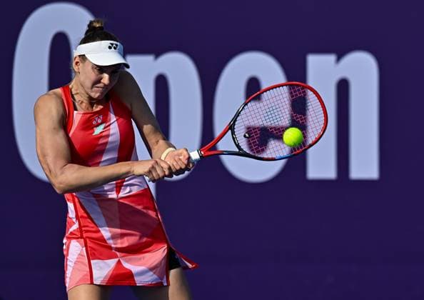 Tennis, WTA tournament in Doha