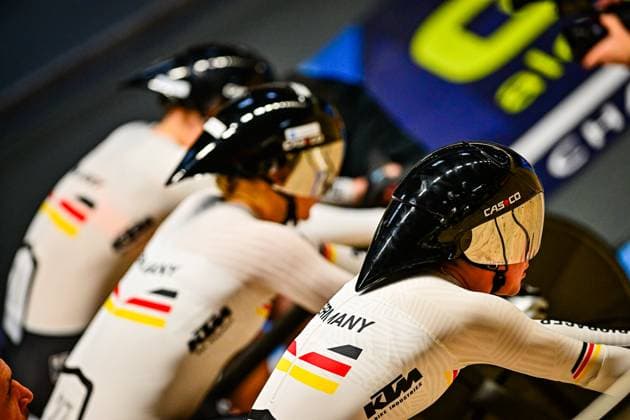 Team sprint Pauline Grabosch, Lea Sophie Friedrich, Clara Schneider European Track Cycling Championships 2025 Team sprint Pauline Grabosch, Lea Sophie Friedrich, Clara Schneider European Track Cycling Championships 2025 EuroTrack25 2025 UEC Track Elite European Championships , which will take place from February 12 to 16, 2025 at Sport Vlaanderen Heusden Zolder Velodroom Limburg in Heusden Zolder, Belgium