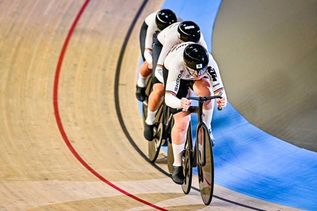 Team sprint Pauline Grabosch, Lea Sophie Friedrich, Clara Schneider European Track Cycling Championships 2025 Team sprint Pauline Grabosch, Lea Sophie Friedrich, Clara Schneider European Track Cycling Championships 2025 EuroTrack25 2025 UEC Track Elite European Championships , which will take place from February 12 to 16, 2025 at Sport Vlaanderen Heusden Zolder Velodroom Limburg in Heusden Zolder, Belgium