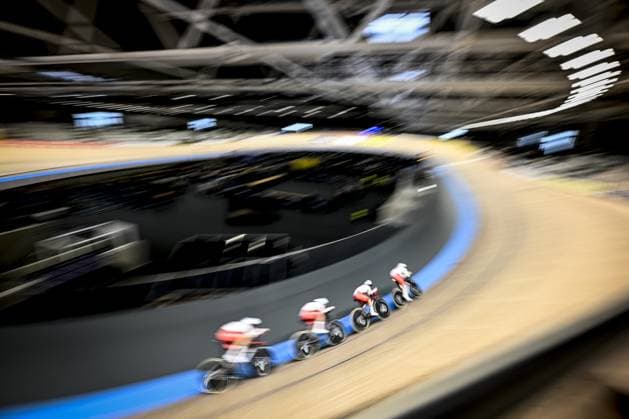Sport Bilder des Tages Illustration picture taken during the 2025 UEC Track Elite European Championships, in Heusden-Zolder, Belgium, Wednesday 12 February 2025. The European Championships take place from 12 to 16 February. DIRKxWAEM  x112311737x