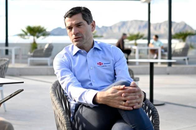 Alpecin-Deceuninck Media Day 2025 DENIA, SPAIN - FEBRUARY 12 : Roodhooft Philip (BEL) General manager of Alpecin-Deceuninck pictured during the media day of cycling team Alpecin-Deceuninck on February 12, 2025 in Denia, Spain, 12 02 2025 Denia Spain  Copyright: xJanxDexMeuleneirx