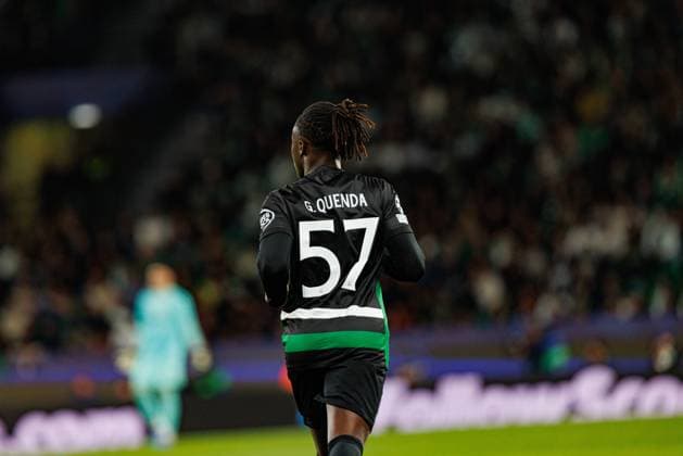 Geovany Quenda seen during UEFA Champions League game between teams of Sporting CP and Borussia Dortmund (Maciej Rogowski) Lisbon Estadio Jose Alvalade Portugal Copyright: xMaciejxRogowskix fullscpbvb2425-245