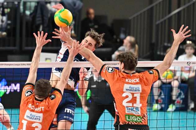 Volleyball, CL, SVG Lüneburg - Berlin Recycling Volleys