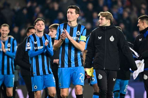 Club Brugge v Atalanta - UEFA Champions League BRUGGE, BELGIUM - FEBRUARY 12 : Vanaken Hans midfielder of Club Brugge after the game during the UEFA Champions League 2024 25 knockout phase play-off match first round between Club Brugge and Atalanta on February 12, 2025 in Brugge, Belgium, 12 02 2025 Brugge Belgium  Copyright: xPeterxDexVoechtx