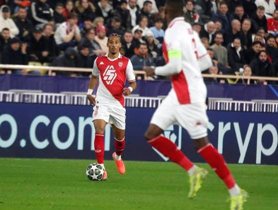 Foot Ligue des Champions Monaco Benfica PHOTOPQR NICE MATIN Dylan Meiffret ; Monaco ; 12 02 2025 ; Match de Ligue des Champions de football, l AS Monaco rencontre le SL Benfica a domicile au stade Louis II. ICI : 5 - Thilo Kehrer - Monaco vs. Benfica - 12 February 2025 Monaco France  Copyright: xPHOTOPQR NICExMATIN MAXPPPxDylanxMeiffretx 20250212NIM6385 20250212NIM6385