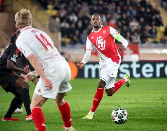 Foot Ligue des Champions Monaco Benfica PHOTOPQR NICE MATIN Dylan Meiffret ; Monaco ; 12 02 2025 ; Match de Ligue des Champions de football, l AS Monaco rencontre le SL Benfica a domicile au stade Louis II. - Monaco vs. Benfica - 12 February 2025 Monaco France  Copyright: xPHOTOPQR NICExMATIN MAXPPPxDylanxMeiffretx 20250212NIM6405 20250212NIM6405
