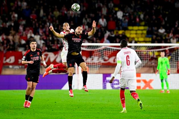 FOOTBALL : AS Monaco VS SL Benfica - Ligue des Champions - 12 02 2025 L AS Monaco recoit le SC Benfica dans le cadre du barrage aller de la Ligue des Champions. MonacoMonaco  Copyright: xWilliamxCannarellax