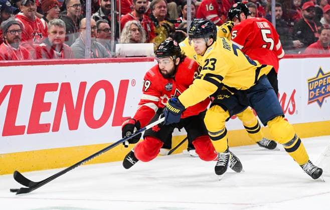 Ice Hockey, 4 Nations Face-Off in Montreal, Canada - Sweden