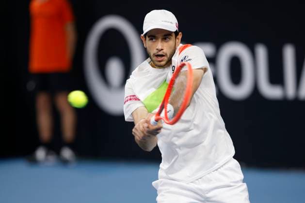 TENNIS OPEN 13 PHOTOPQR LA PROVENCE PENNANT Franck ; Marseille ; 13 02 2025 ; Tennis : OPEN 13 Provence 2025 au Palais des sports de Marseille Nuno BORGES (POR) Open 13 Provence at the Palais des Sports in Marseille on February 13, 2025 Marseille Marseille France  Copyright: xPHOTOPQR LAxPROVENCE MAXPPPxPENNANTxFranckx 20250213PVL7858 20250213PVL7858