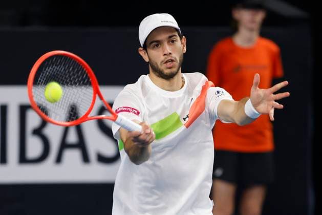 TENNIS OPEN 13 PHOTOPQR LA PROVENCE PENNANT Franck ; Marseille ; 13 02 2025 ; Tennis : OPEN 13 Provence 2025 au Palais des sports de Marseille Nuno BORGES (POR) Open 13 Provence at the Palais des Sports in Marseille on February 13, 2025 Marseille Marseille France  Copyright: xPHOTOPQR LAxPROVENCE MAXPPPxPENNANTxFranckx 20250213PVL7860 20250213PVL7860