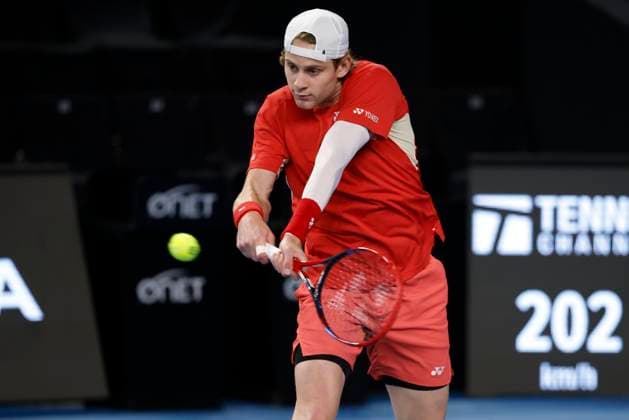 TENNIS OPEN 13 PHOTOPQR LA PROVENCE PENNANT Franck ; Marseille ; 13 02 2025 ; Tennis : OPEN 13 Provence 2025 au Palais des sports de Marseille Zizou BERGS (BEL) Open 13 Provence at the Palais des Sports in Marseille on February 13, 2025 Marseille Marseille France  Copyright: xPHOTOPQR LAxPROVENCE MAXPPPxPENNANTxFranckx 20250213PVL7863 20250213PVL7863