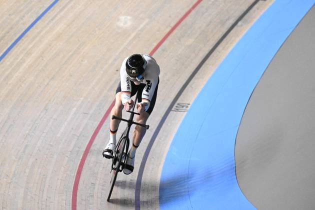 13-02-2025 European Championships Elite Track; Giornata 02; 2025, Germany; Hackmann, Henric; Zolder Velodromo; 