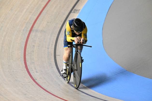 13-02-2025 European Championships Elite Track; Giornata 02; 2025, Ukraina; Varharakyn, Valentyn; Zolder Velodromo; 