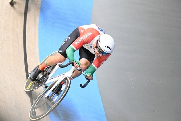 Radsport, Bahnrad-EM Zolder 13-02-2025 European Championships Elite Track; Giornata 02; 2025, Portogallo; Leitao, Iuri; Zolder Velodromo; 