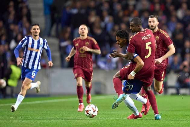 Football, EL, FC Porto - AS Roma