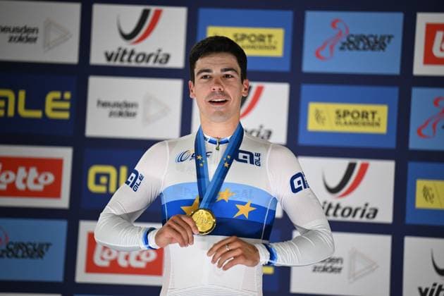 Radsport, Bahnrad-EM Zolder 13-02-2025 European Championships Elite Track; Giornata 02; 2025, Portogallo; Leitao, Iuri; Zolder Velodromo; 