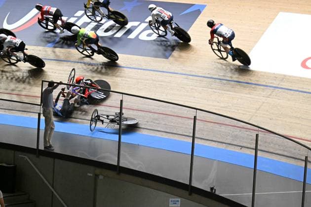 Bilder des Jahres 2025, Sport 02 Februar Sport Themen der Woche KW07 Sport Bilder des Tages 13-02-2025 European Championships Elite Women Track; Giornata 02; Zolder Velodromo; 