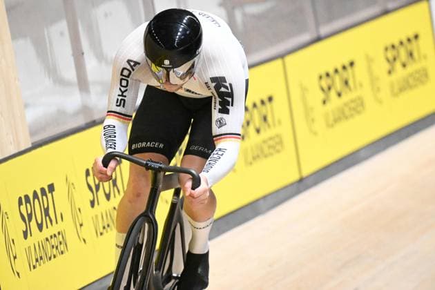 14-02-2025 European Championships Elite Track; Giornata 03; 2025, Germany; Dornbach, Maximilian; Zolder Velodromo; 