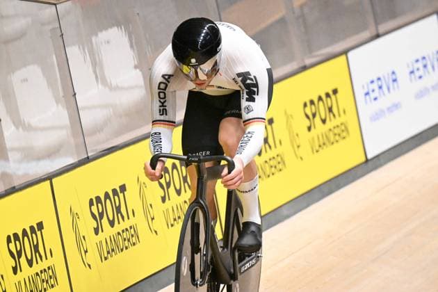 14-02-2025 European Championships Elite Track; Giornata 03; 2025, Germany; Dornbach, Maximilian; Zolder Velodromo; 