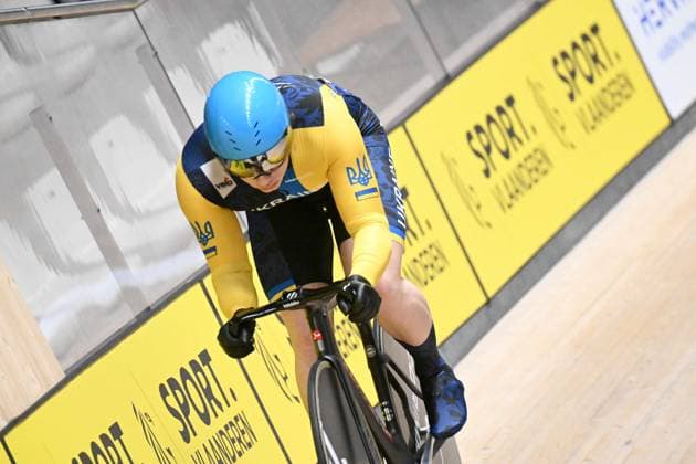 14-02-2025 European Championships Elite Track; Giornata 03; 2025, Ukraina; Denysenko, Vladyslav; Zolder Velodromo; 