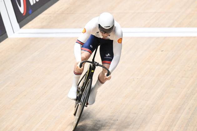 14-02-2025 European Championships Elite Track; Giornata 03; 2025, Great Britain; Norris, Hayden; Zolder Velodromo; 