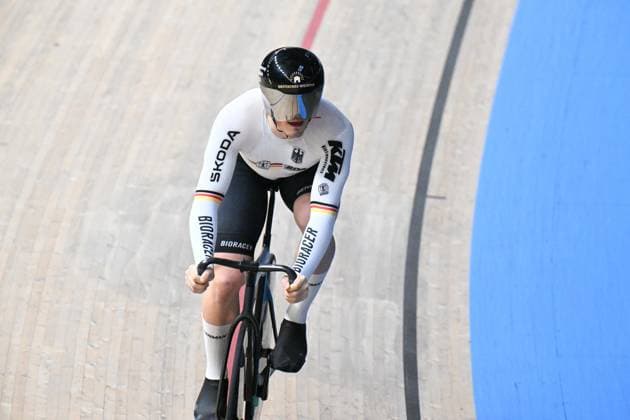 14-02-2025 European Championships Elite Track; Giornata 03; 2025, Germany; Spiegel, Luca; Zolder Velodromo; 