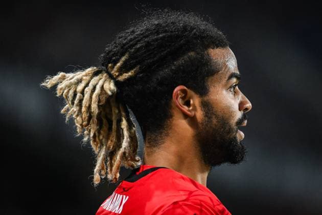 February 2, 2025, Rennes, France, France: Lorenz ASSIGNON of Rennes during the Ligue 1 match between Stade Rennais (Rennes) and Racing Club de Strasbourg at Roazhon Park on February 02, 2025 in Rennes, France. Rennes France - ZUMAm308 20250202_zsp_m308_069 Copyright: xMatthieuxMirvillex