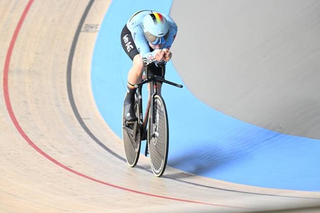 14-02-2025 European Championships Elite Track; Giornata 03; 2025, Belgium; Bernard, Thibaut; Zolder Velodromo; 