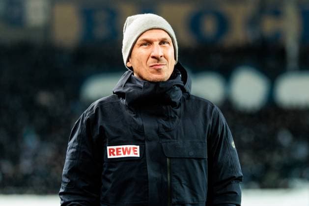 2. Fußball Bundesliga, 1. FC Magdeburg - 1. FC Köln; 14.02.2025 Gerhard Struber (Trainer 1. FC Köln) 2. Fußball Bundesliga, 1. FC Magdeburg - 1. FC Köln, Magdeburg, Avnet Arena am 14.02.2025 DFL REGULATIONS PROHIBIT ANY USE OF PHOTOGRAPHS AS IMAGE SEQUENCES AND OR QUASI-VIDEO. Copyright: xBEAUTIFULxSPORTS Wunderlx