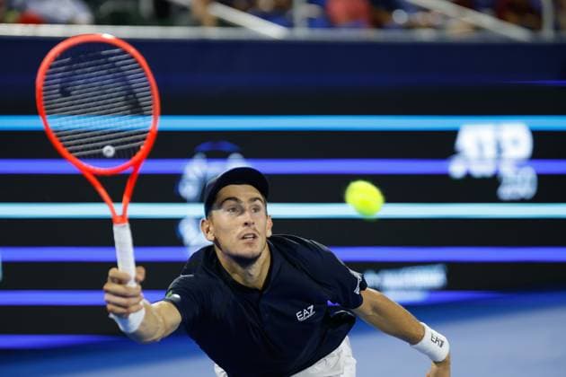 Tennis, ATP tournament in Delray Beach