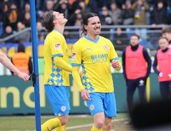 Eintracht BS vs SV Darmstadt 98 Braunschweig, 15 02 2025, Football, Season 24 25, 2 Bundesliga, 22 Matchday, Eintracht Braunschweig vs SV Darmstadt 98, Picture shows Rayan Philippe BTSV, 9 Braunschweig