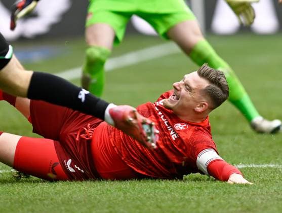 Football 2 Bundesliga Season 2024 25 1 FC Kaiserslautern 15 02 2025 Fritz Walter Stadion 1 FC Kaiserslautern fck Hannover 96 h 0 0 Marlon RITTER 1 FC Kaiserslautern 1 FC Kaiserslautern