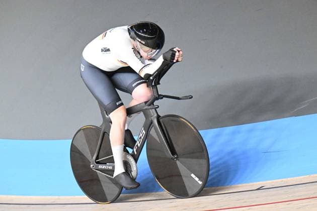 15-02-2025 European Championships Elite Women Track; Giornata 04; 2025, Germany; Kroger, Mieke; Zolder Velodromo; 