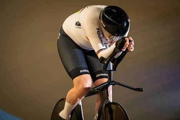 KRÖGER Mieke UEC Track Cycling European Championships Heusden Zolder 2025 KRÖGER Mieke GER Germany Landscape horizontal Landscape Event Event UEC Track Cycling European Championships 2025 Category Category Cycling Track Cycling European Championships Location Location Europe Belgium Heusden Zolder Discipline Individual Pursuit Category Elite Women Distance 4000 m Date Date 15 02 2025 Saturday Day 4