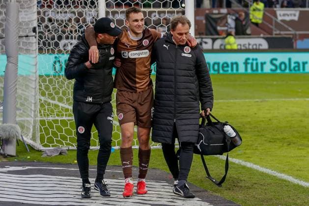 Football, FC St. Pauli, New winter signing James Sands out for the rest of the season