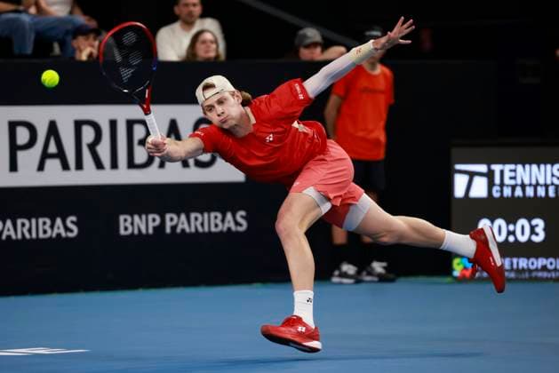 TENNIS OPEN 13 PHOTOPQR LA PROVENCE PENNANT Franck ; Marseille ; 15 02 2025 ; Tennis : OPEN 13 Provence 2025 au Palais des sports de Marseille 1 2 Finale Simple - Zizou BERGS (BEL) Open 13 Provence at the Palais des Sports in Marseille on February 15, 2025 Marseille Marseille France  Copyright: xPHOTOPQR LAxPROVENCE MAXPPPxPENNANTxFranckx 20250215PVL3143 20250215PVL3143