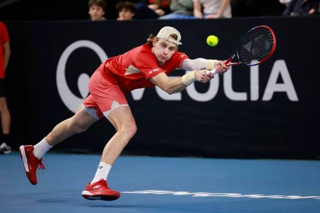 TENNIS OPEN 13 PHOTOPQR LA PROVENCE PENNANT Franck ; Marseille ; 15 02 2025 ; Tennis : OPEN 13 Provence 2025 au Palais des sports de Marseille 1 2 Finale Simple - Zizou BERGS (BEL) Open 13 Provence at the Palais des Sports in Marseille on February 15, 2025 Marseille Marseille France  Copyright: xPHOTOPQR LAxPROVENCE MAXPPPxPENNANTxFranckx 20250215PVL3156 20250215PVL3156