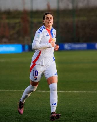 Dzsenifer Marozsan (10 Olympique Lyonnais) in action during the D1 Arkema game between Olympique Lyonnais and EA Guingamp at OL Training Center in Lyon, France. (Pauline FIGUET SPP) Copyright: xPaulinexFIGUETx xSPPx spp-en-PaFiSp-PF_OLEAG2255