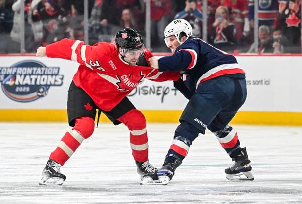Ice Hockey, 4 Nations Face-Off in Montreal, Canada - USA